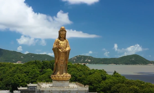 普陀山西天景区-普济寺-佛顶山慧济寺-法雨寺-紫竹林-南海观音二日游 周二普通农家